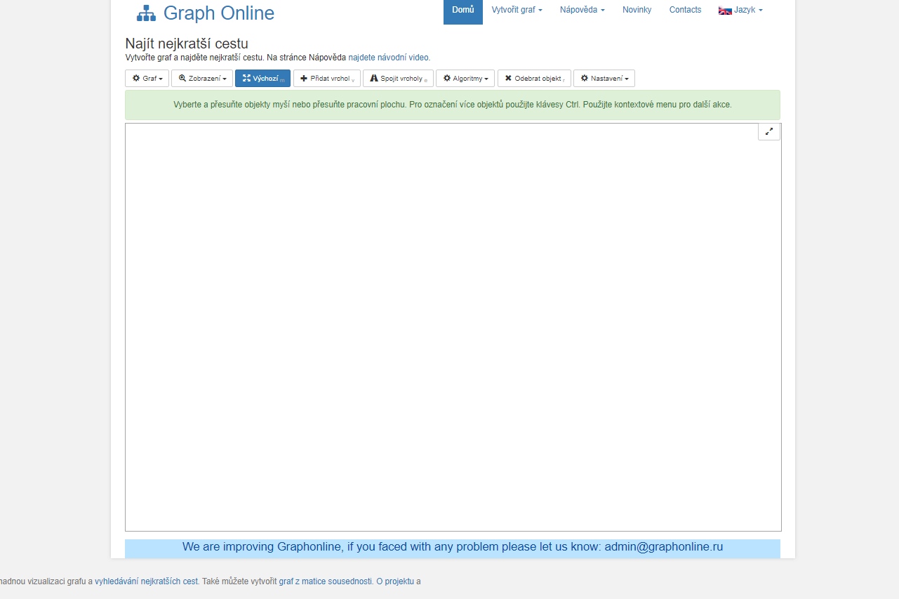 Použití appletu pro výuku grafů